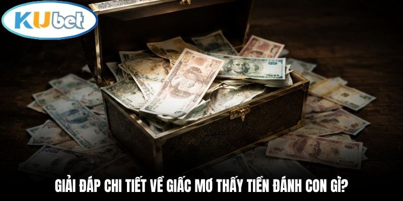 Giải đáp chi tiết về giấc mơ thấy tiền đánh con gì?