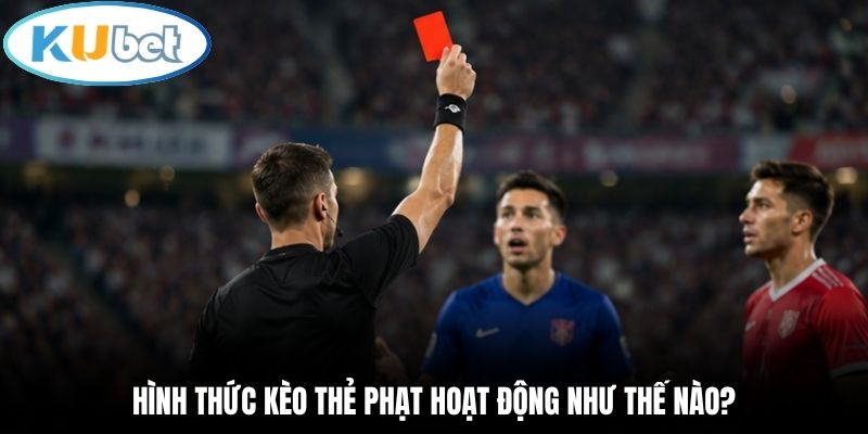 Hình thức kèo thẻ phạt hoạt động như thế nào?
