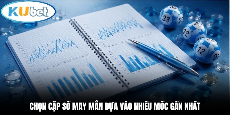 Chọn cặp số may mắn dựa vào nhiều mốc gần nhất